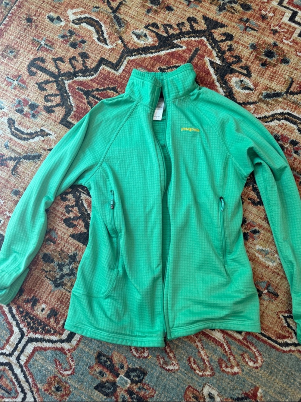 Patagonia Women's Teal Green Full-Zip Utility Jacket